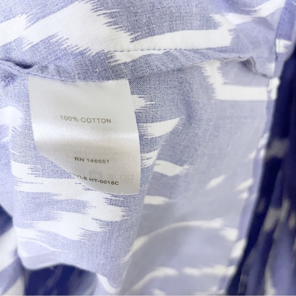 Hayes ikat print button down shirt - Picture 5 of 7